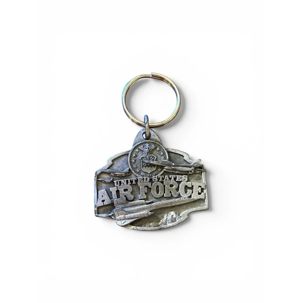 1989 US Airforce/Navy keychains
